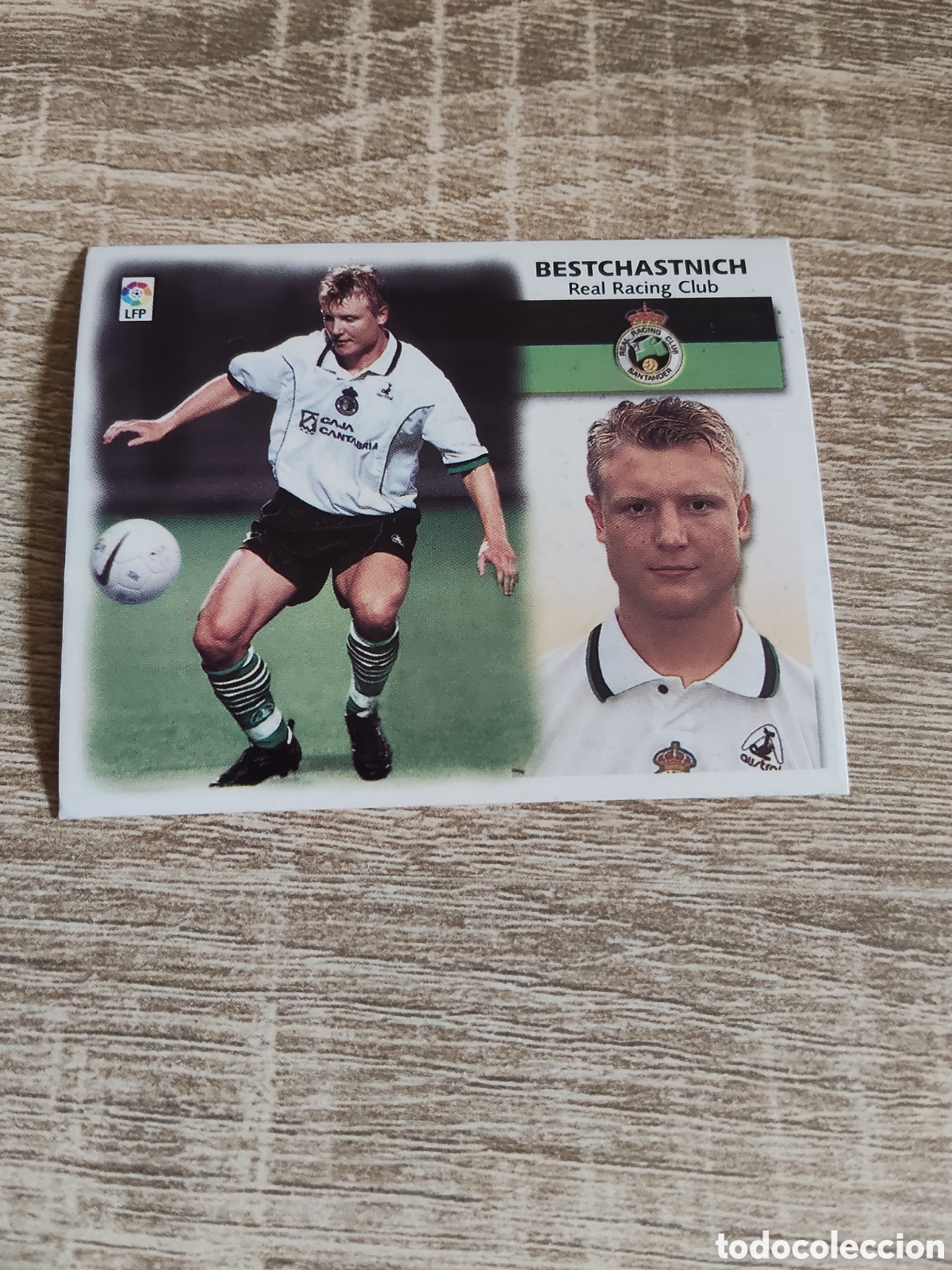 Cromos de f&uacute;tbol: Bestchastnich Racing de Santander liga 1999 2000 99 00 ediciones este