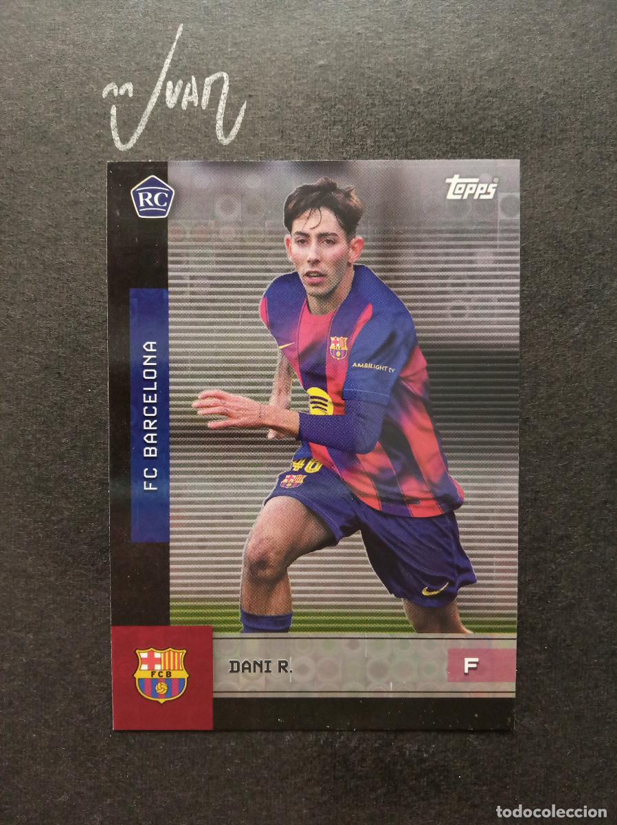 Cromos de f&uacute;tbol: N&ordm; 17 PARALELA HALO ROOKIE DANI RODRIGUEZ FC BARCELONA ⚽ TOPPS &reg; TEAM SET BAR&Ccedil;A 2025 2026 25 26