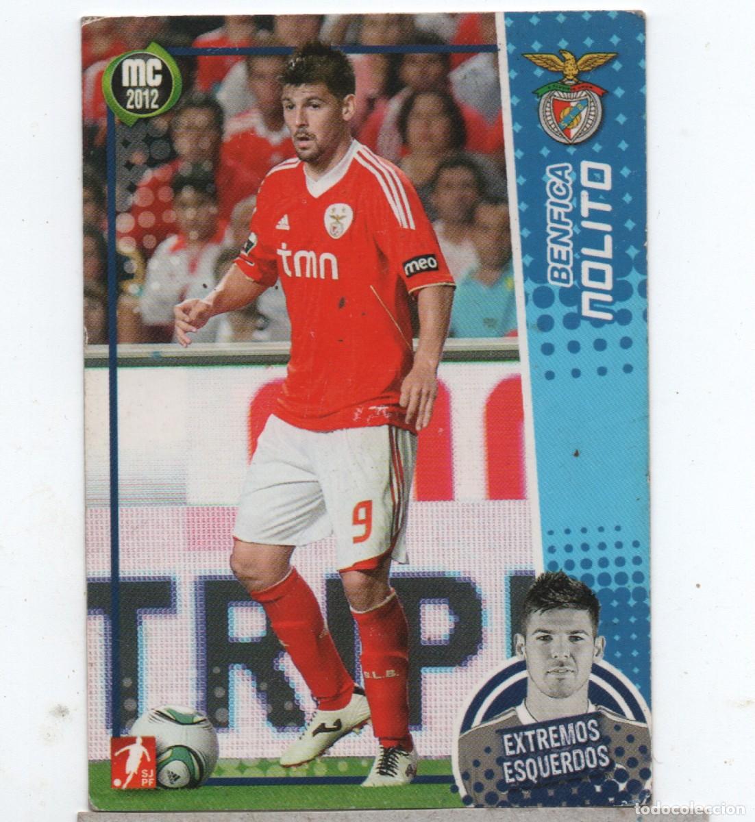 Cromos de f&uacute;tbol: PANINI MC2012 #97 NOLITO, BENFICA, GOOD CONDITION