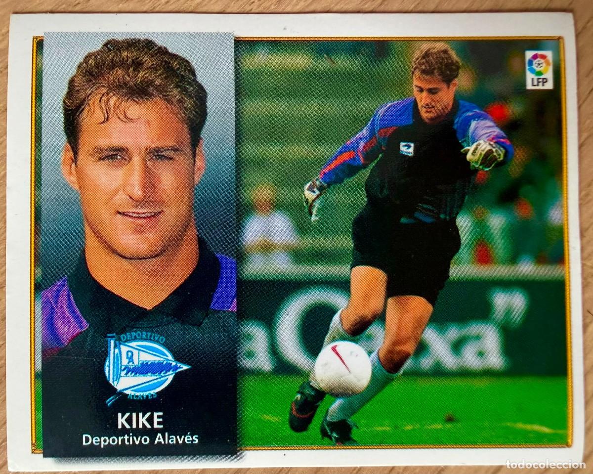 Fu&szlig;ball-Sticker: KIKE ALAVES 98 99 1998 1999 LIGA EDICIONES ESTE SIN PEGAR STICKER CROMOS