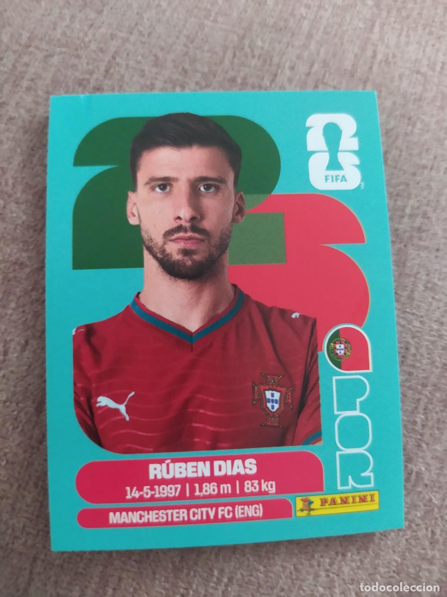 Fu&szlig;ball-Sticker: POR 04 POR4 RUBEN DIAS 4 Portugal Mundial 2026 Panini