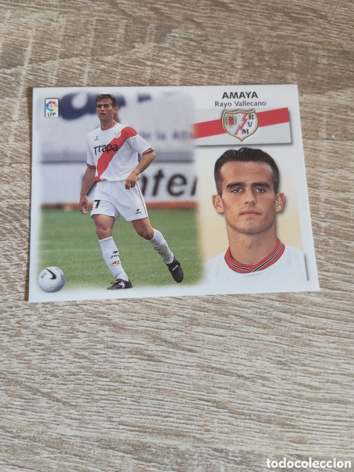 Cromos de Futebol: Amaya Rayo Vallecano liga 1999 2000 99 00 ediciones este