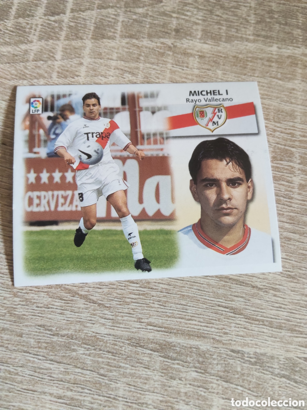 Cromos de Futebol: Michel I Rayo Vallecano liga 1999 2000 99 00 ediciones este