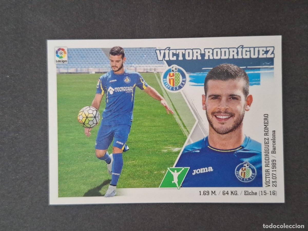 Fu&szlig;ball-Sticker: L3 VICTOR RODRIGUEZ GETAFE C. F. LIGA ESTE 2015 2016 15 16 NUNCA PEGADO SIN PEGAR