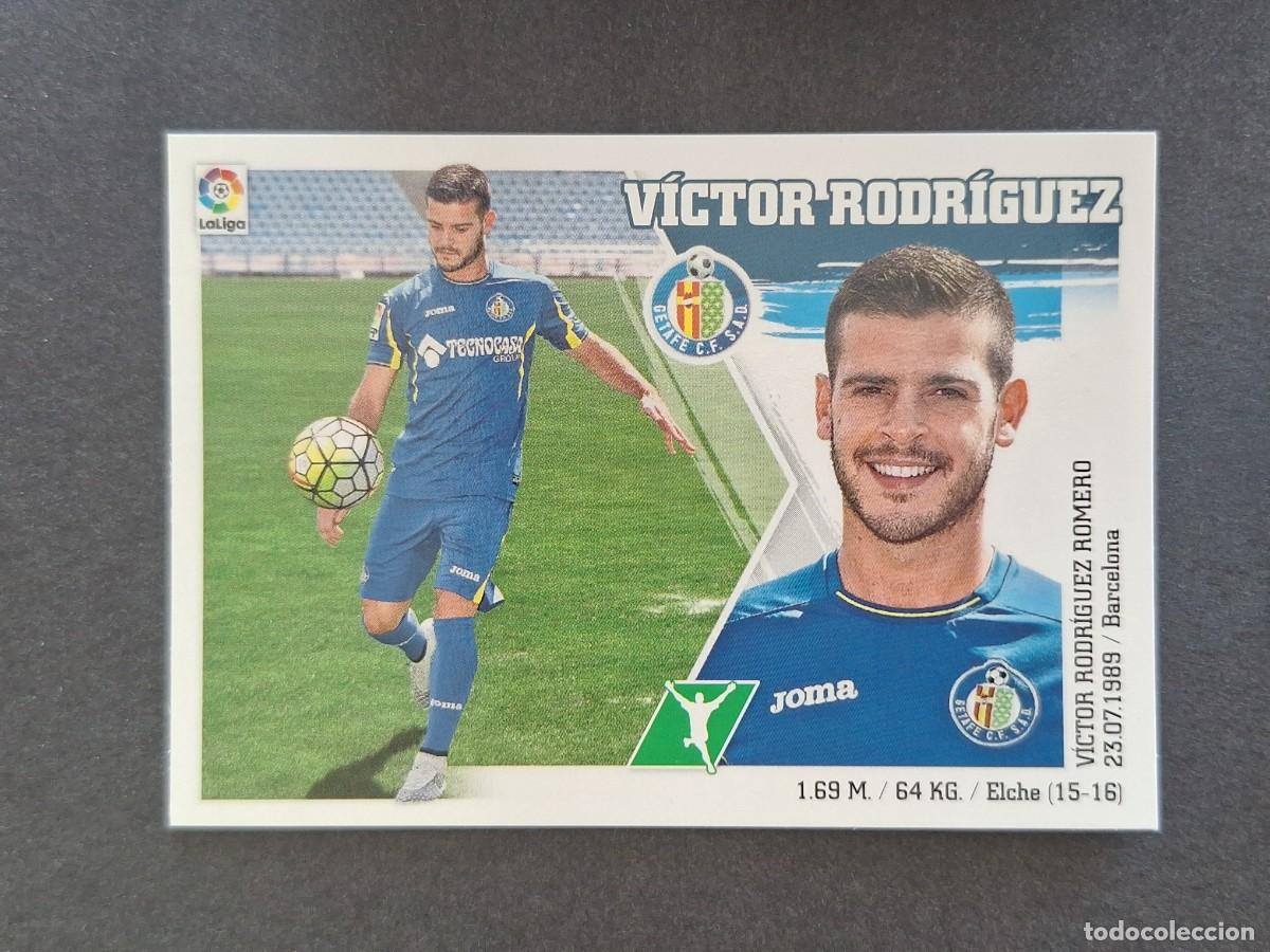 Fu&szlig;ball-Sticker: L3 VICTOR RODRIGUEZ GETAFE C. F. LIGA ESTE 2015 2016 15 16 NUNCA PEGADO SIN PEGAR