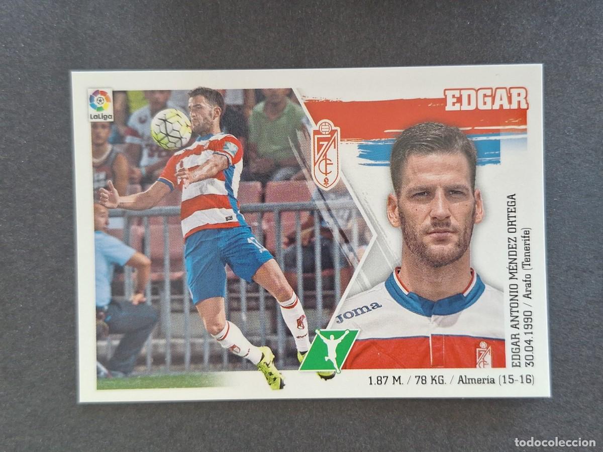 Cartes &agrave; collectionner de Football: L3 EDGAR GRANADA C. F. LIGA ESTE 2015 2016 15 16 NUNCA PEGADO SIN PEGAR