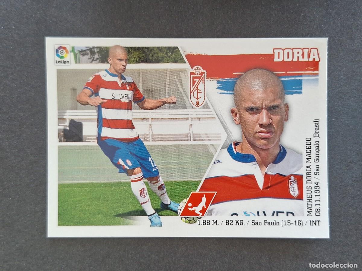 Cromos de f&uacute;tbol: L3 DORIA GRANADA C. F. LIGA ESTE 2015 2016 15 16 NUNCA PEGADO SIN PEGAR
