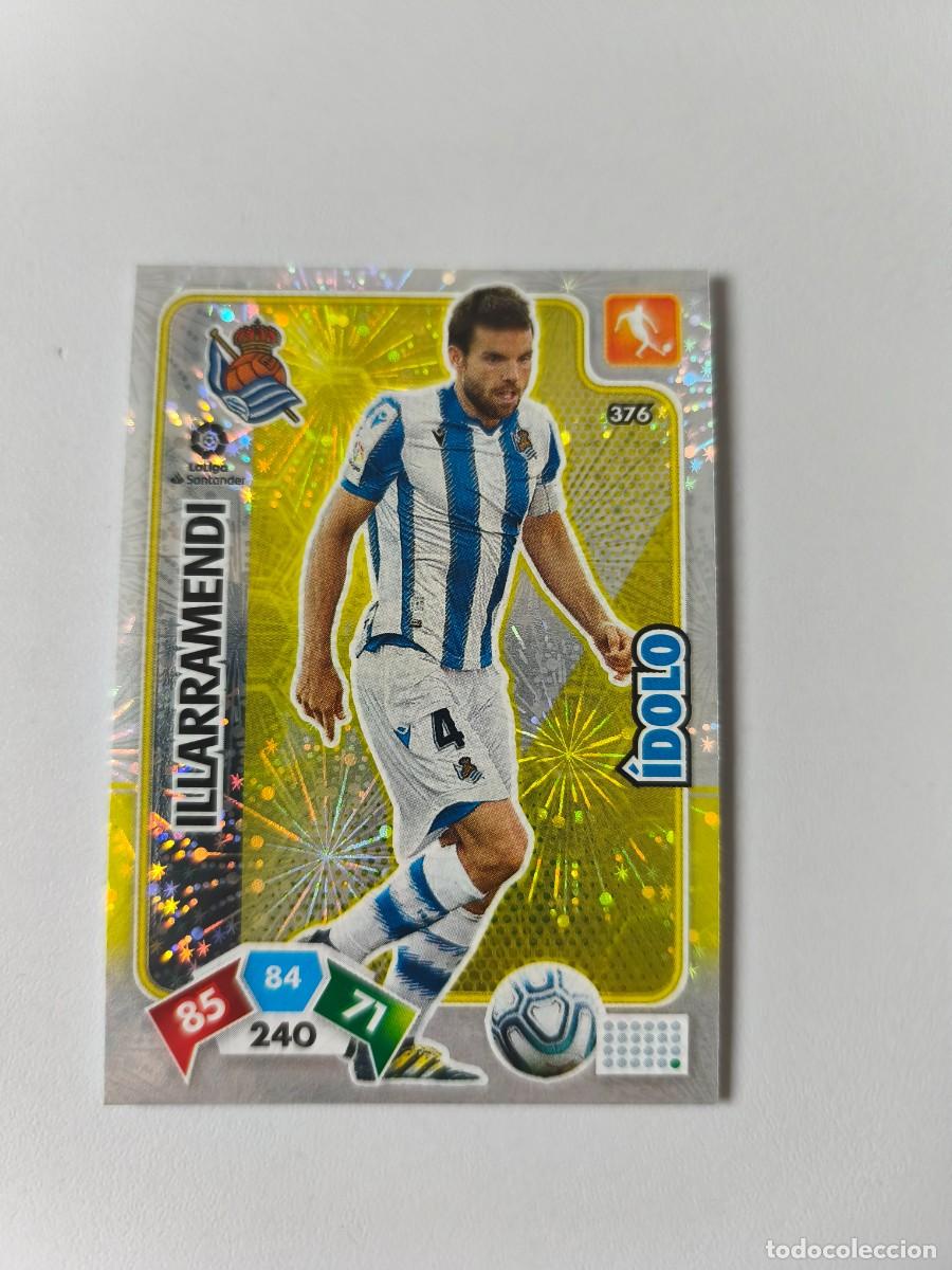 Cromos de f&uacute;tbol: ADRENALYN XL 19 20 ILLARRAMENDI REAL SOCIEDAD &Iacute;DOLO 376 CJA1