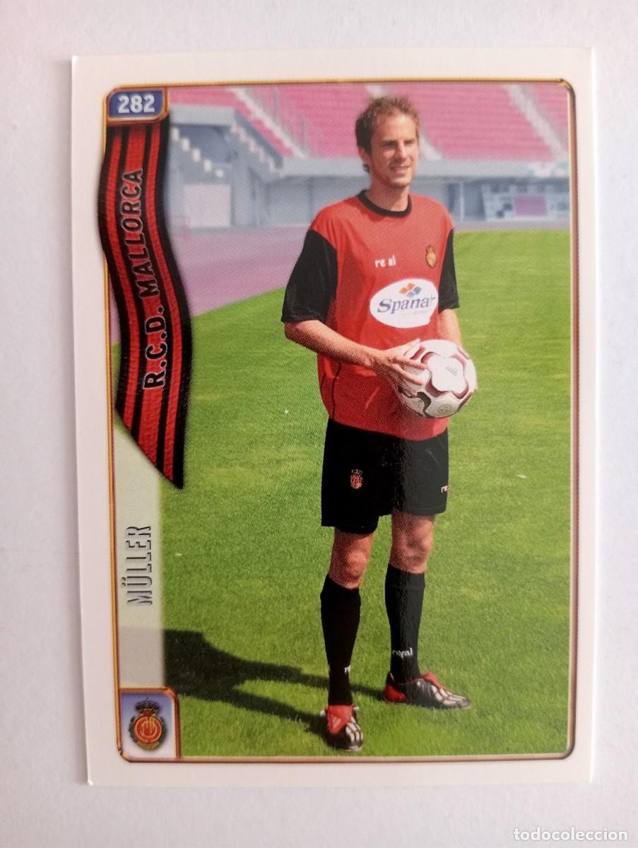 Cromos de Futebol: CROMO FUTBOL R.C.D. MALLORCA MUNDI CROMO 2004-2005: MULLER