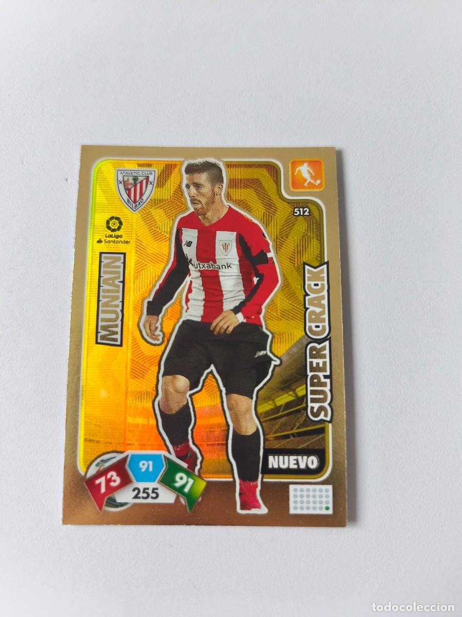 Cromos de f&uacute;tbol: ADRENALYN XL 19 20 MUNIAIN ATHLETIC CLUB SUPER CRACK 512 CJA1