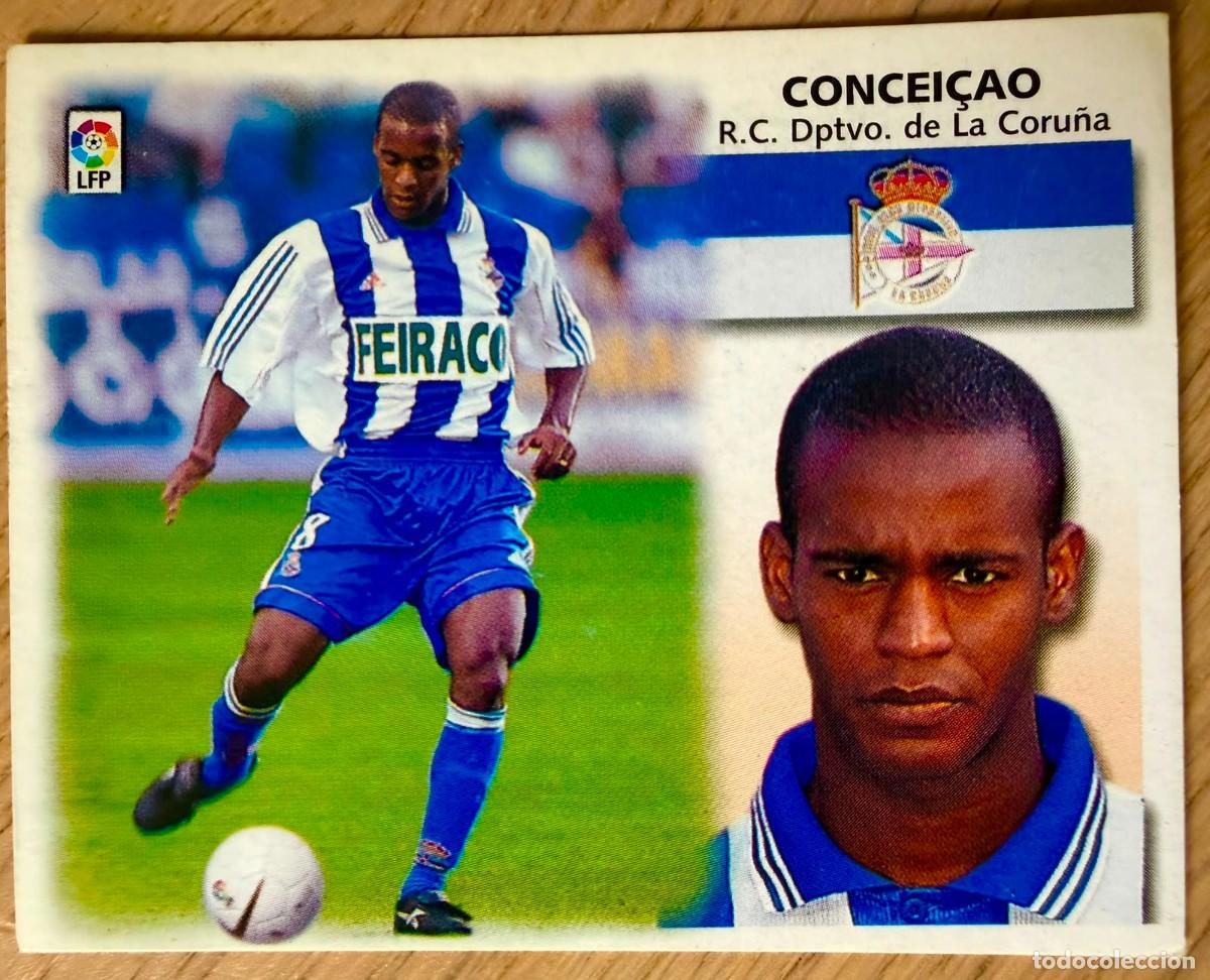 Figurine di Calcio: CONCEICAO DEPORTIVO CORU&Ntilde;A 99 00 1999 2000 LIGA EDICIONES ESTE SIN PEGAR STICKER CROMOS