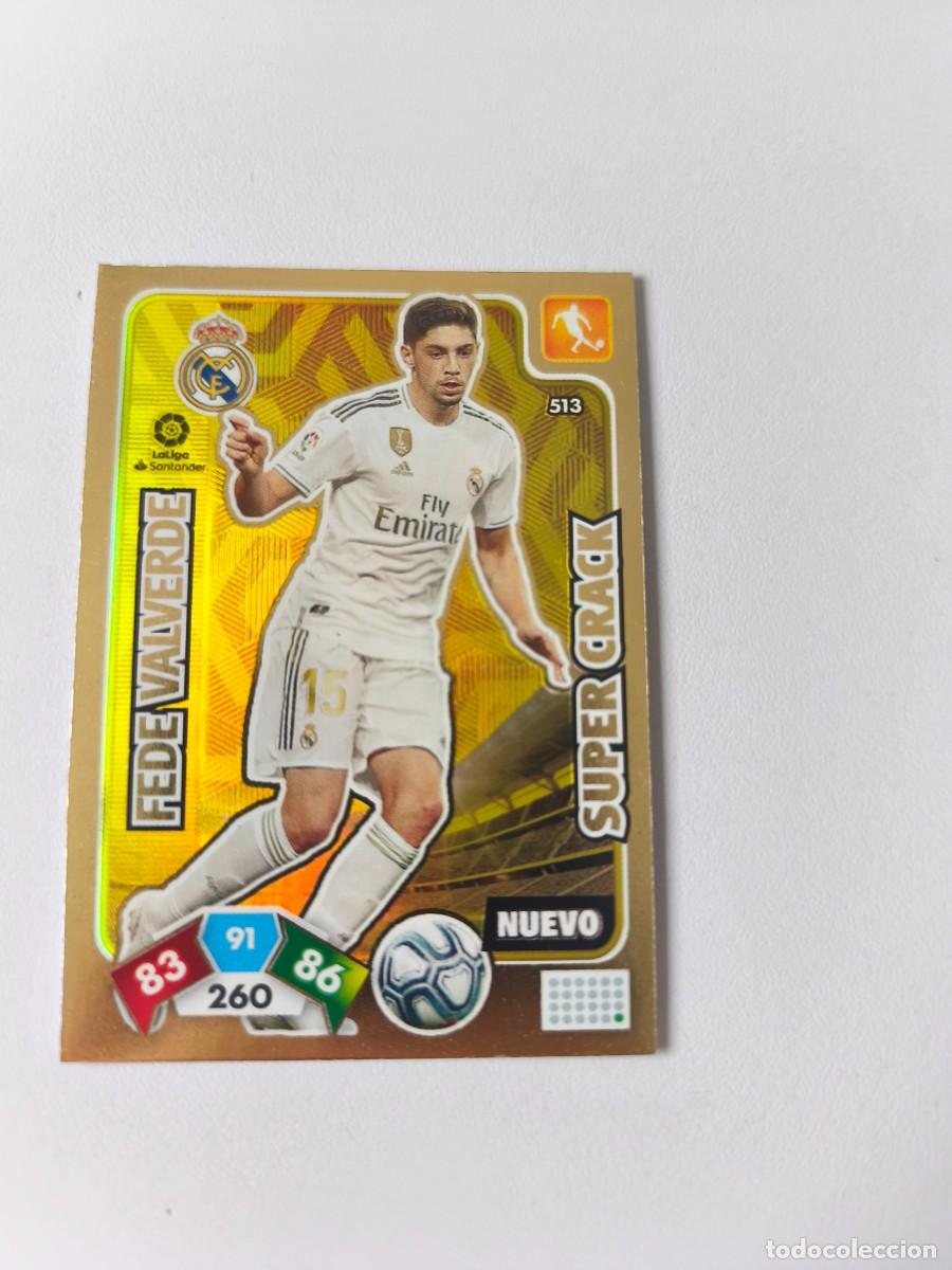 Cromos de Futebol: ADRENALYN XL 19 20 FEDE VALVERDE REAL MADRID SUPER CRACK 513 CJA1