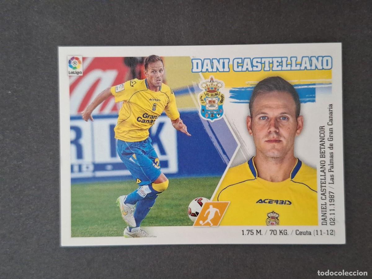 Cromos de Futebol: L3 DANI CASTELLANO U. D. LAS PALMAS LIGA ESTE 2015 2016 15 16 NUNCA PEGADO SIN PEGAR