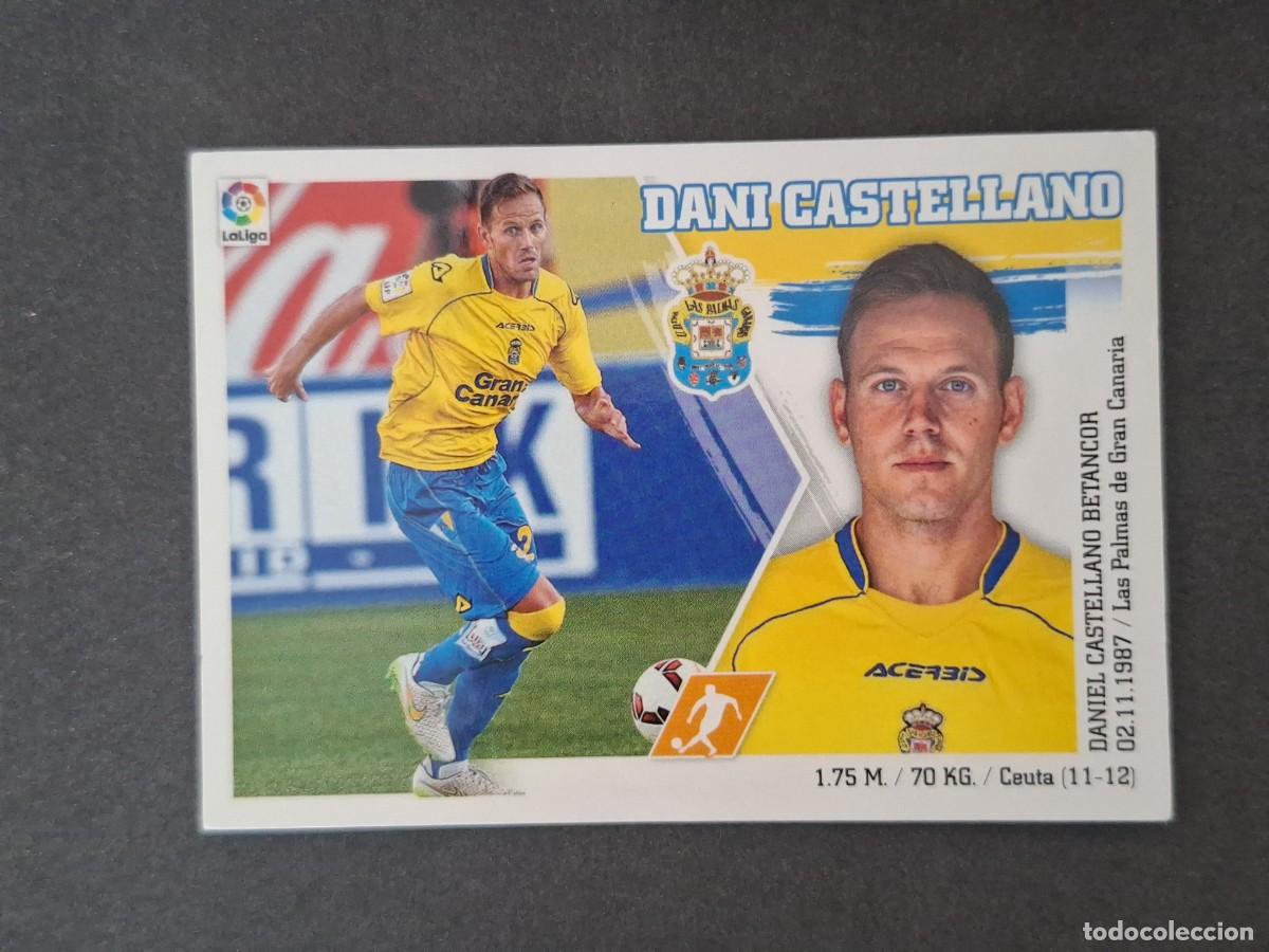 Cromos de Futebol: L3 DANI CASTELLANO U. D. LAS PALMAS LIGA ESTE 2015 2016 15 16 NUNCA PEGADO SIN PEGAR