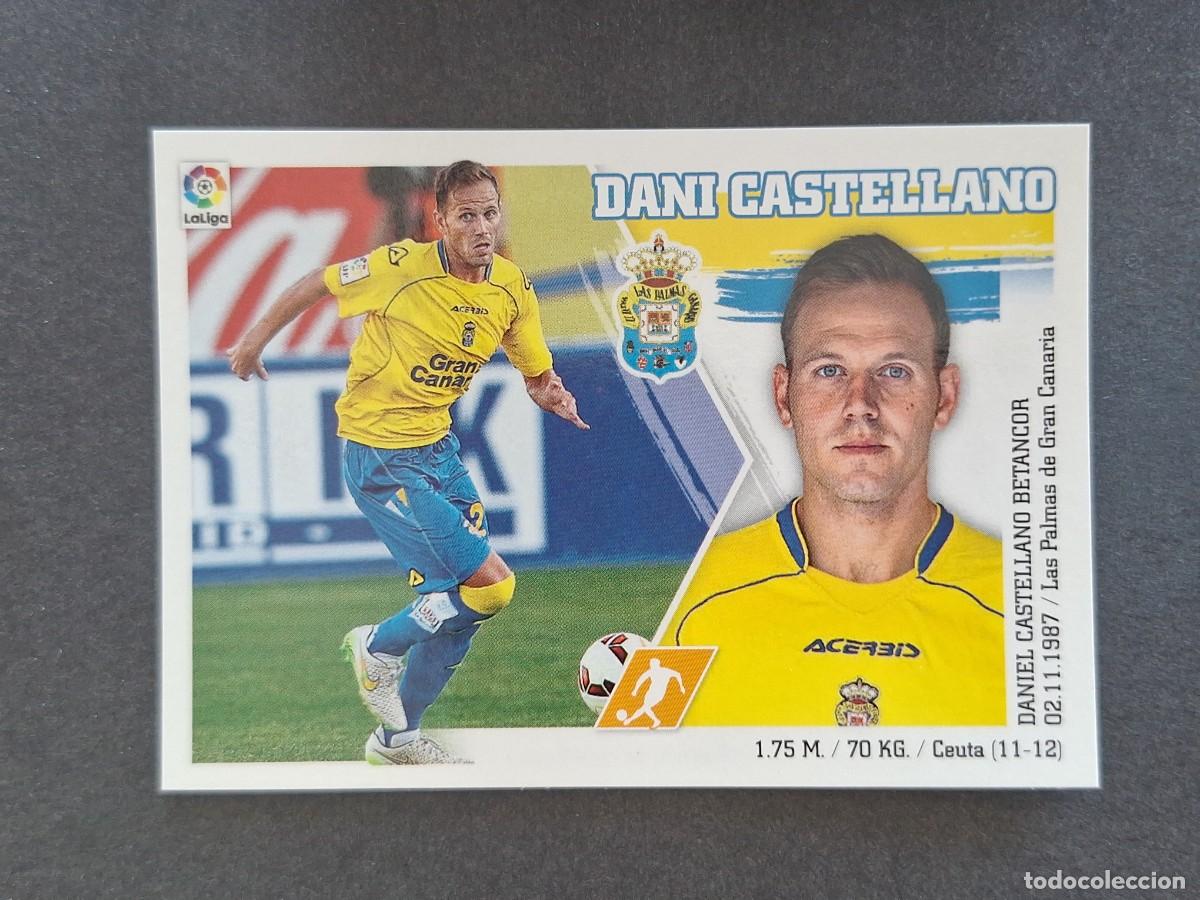 Fu&szlig;ball-Sticker: L3 DANI CASTELLANO U. D. LAS PALMAS LIGA ESTE 2015 2016 15 16 NUNCA PEGADO SIN PEGAR