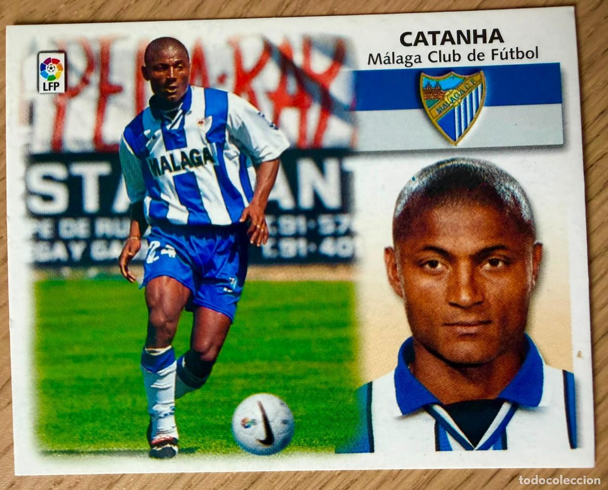 Fu&szlig;ball-Sticker: CATANHA MALAGA 99 00 1999 2000 LIGA EDICIONES ESTE SIN PEGAR STICKER CROMOS