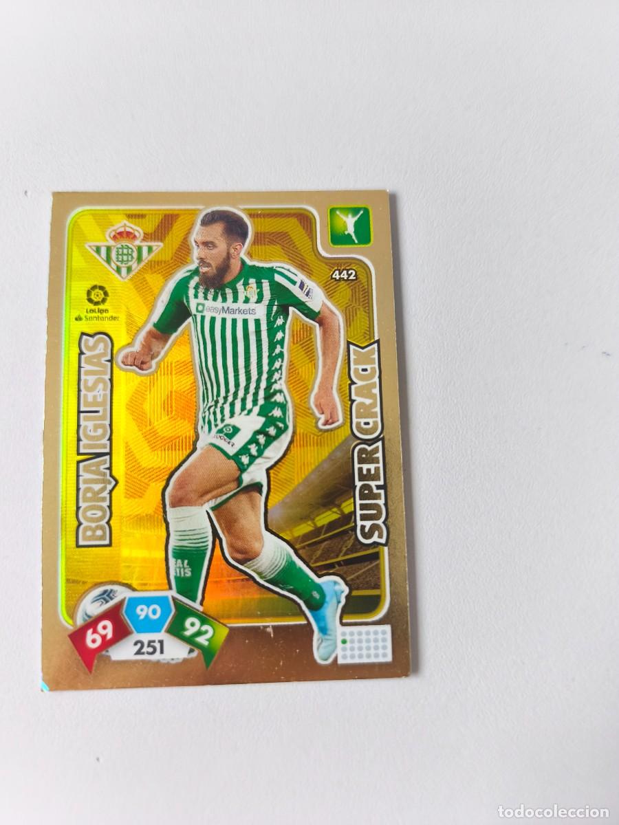 Fu&szlig;ball-Sticker: ADRENALYN XL 19 20 BORJA IGLESIAS BETIS SUPER CRACK 442 CJA1