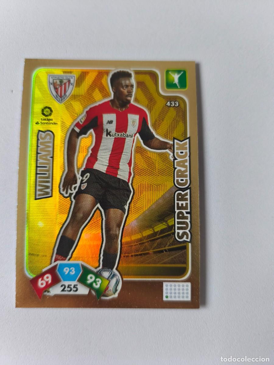 Cartes &agrave; collectionner de Football: ADRENALYN XL 19 20 WILLIAMS ATHLETIC CLUB SUPER CRACK 433 CJA1