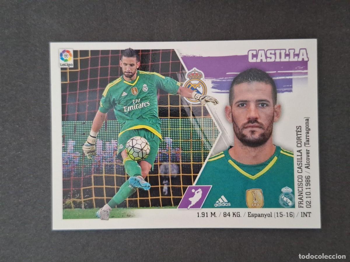 Cartes &agrave; collectionner de Football: L3 CASILLA REAL MADRID LIGA ESTE 2015 2016 15 16 NUNCA PEGADO SIN PEGAR