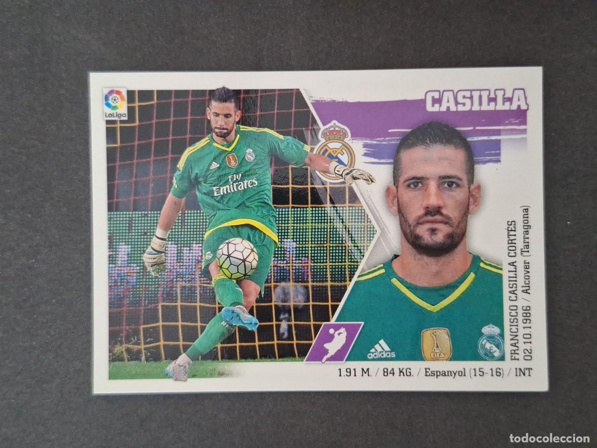 Cartes &agrave; collectionner de Football: L3 CASILLA REAL MADRID LIGA ESTE 2015 2016 15 16 NUNCA PEGADO SIN PEGAR