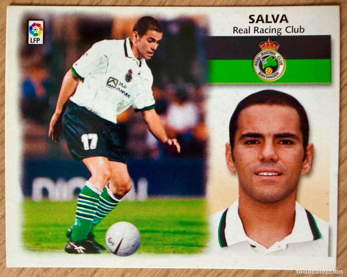 Cartes &agrave; collectionner de Football: SALVA RACING SANTANDER 99 00 1999 2000 LIGA EDICIONES ESTE SIN PEGAR STICKER CROMOS