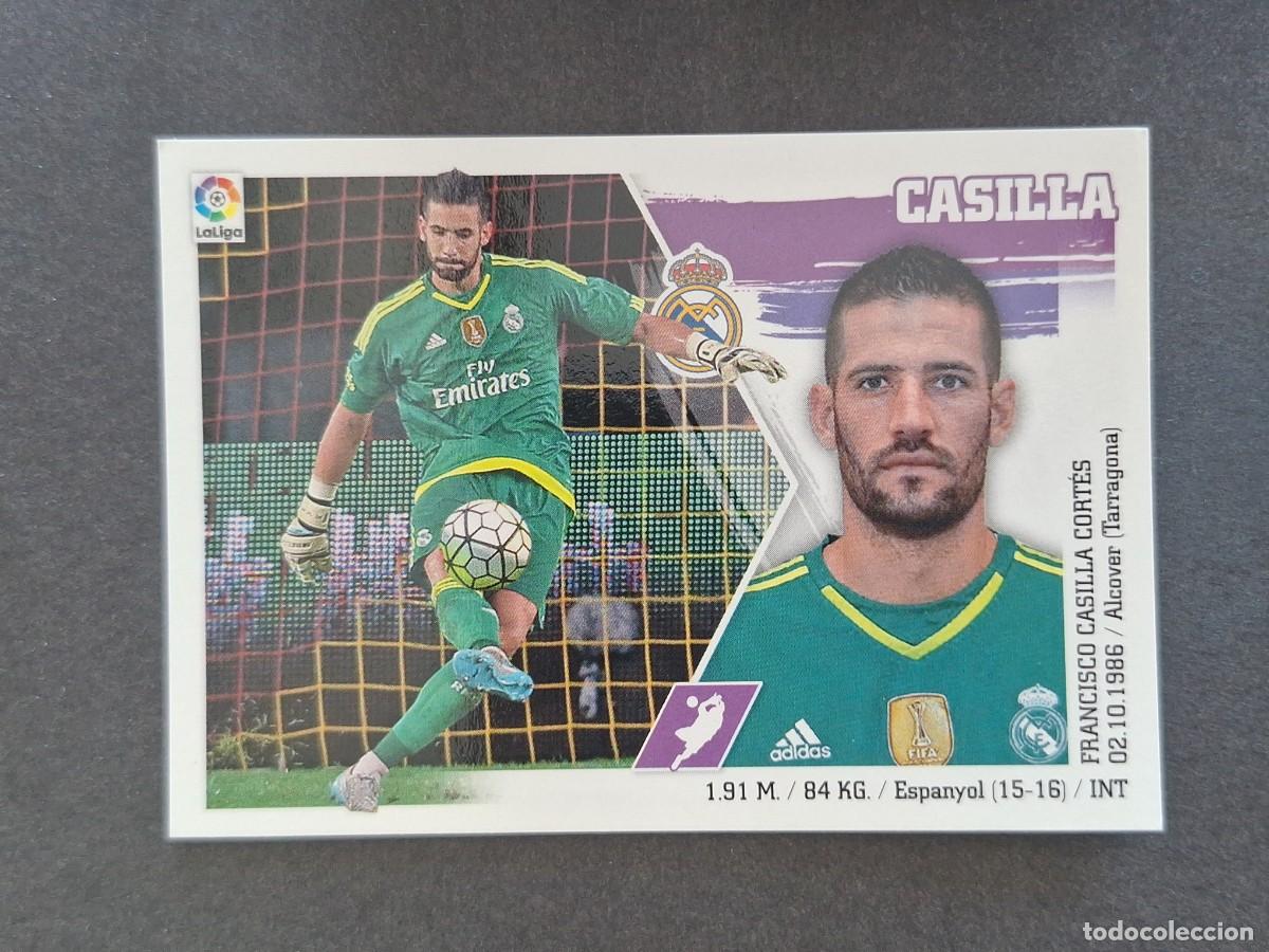 Cartes &agrave; collectionner de Football: L3 CASILLA REAL MADRID LIGA ESTE 2015 2016 15 16 NUNCA PEGADO SIN PEGAR