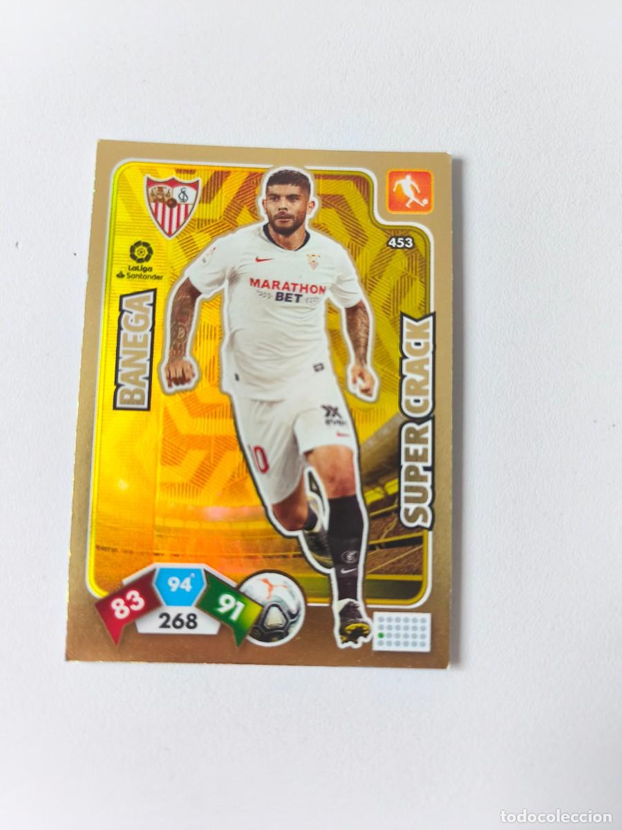 Fu&szlig;ball-Sticker: ADRENALYN XL 19 20 BANEGA SEVILLA SUPER CRACK 453 CJA1