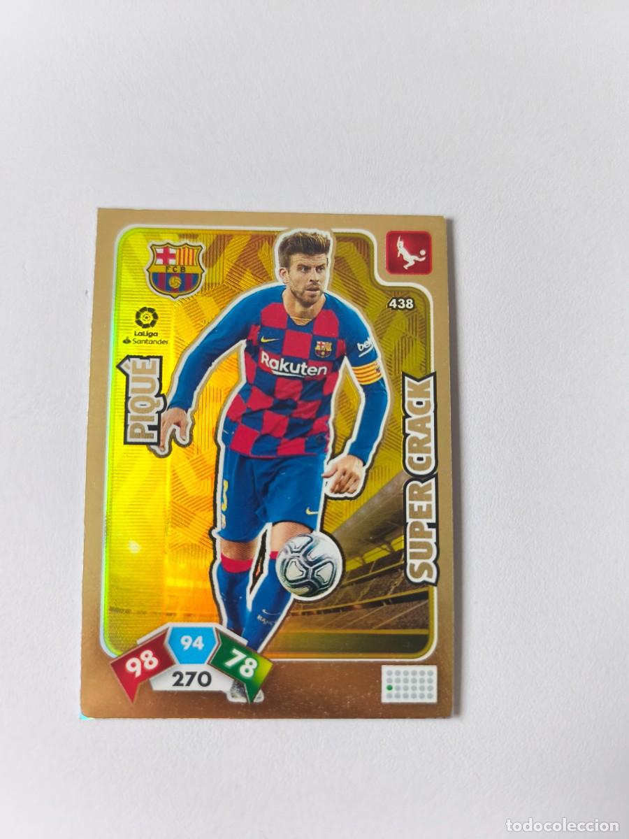 Fu&szlig;ball-Sticker: ADRENALYN XL 19 20 PIQUE BARCELONA SUPER CRACK 438 CJA1