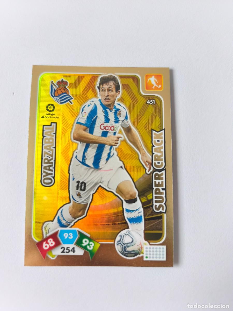 Fu&szlig;ball-Sticker: ADRENALYN XL 19 20 OYARZABAL REAL SOCIEDAD SUPER CRACK 451 CJA1