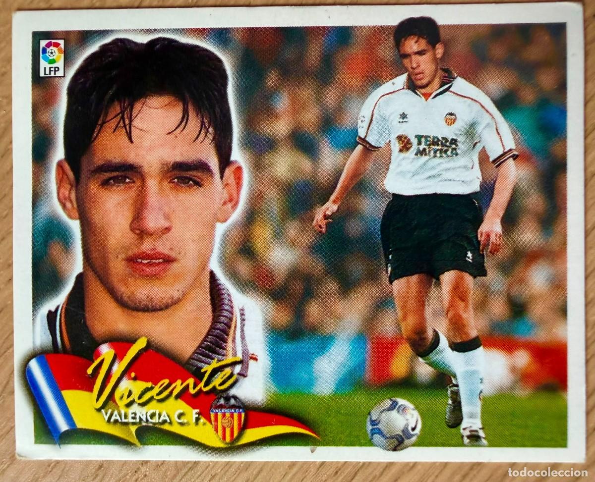 Cartes &agrave; collectionner de Football: VICENTE FICHAJE 3 VALENCIA 00 01 2000 2001 LIGA EDICIONES ESTE SIN PEGAR STICKER CROMOS