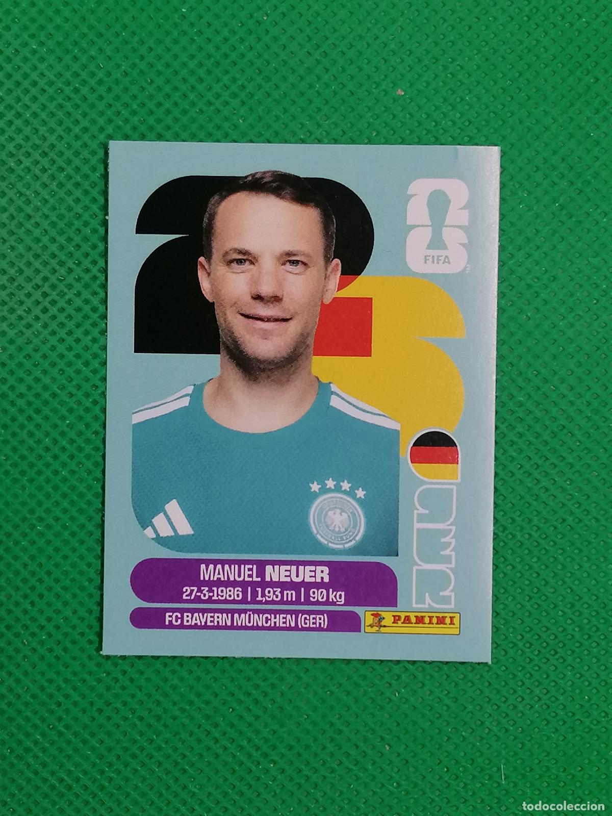 Cartes &agrave; collectionner de Football: MANUEL NEUER ALEMANIA GER UPDATE SET ⚽ PANINI FIFA MUNDIAL WORLD CUP 26 2026 STICKER ⚽