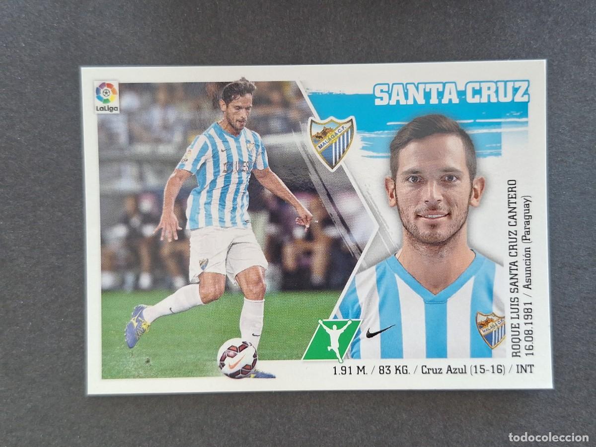 Cartes &agrave; collectionner de Football: L3 SANTA CRUZ MALAGA C. F. LIGA ESTE 2015 2016 15 16 NUNCA PEGADO SIN PEGAR