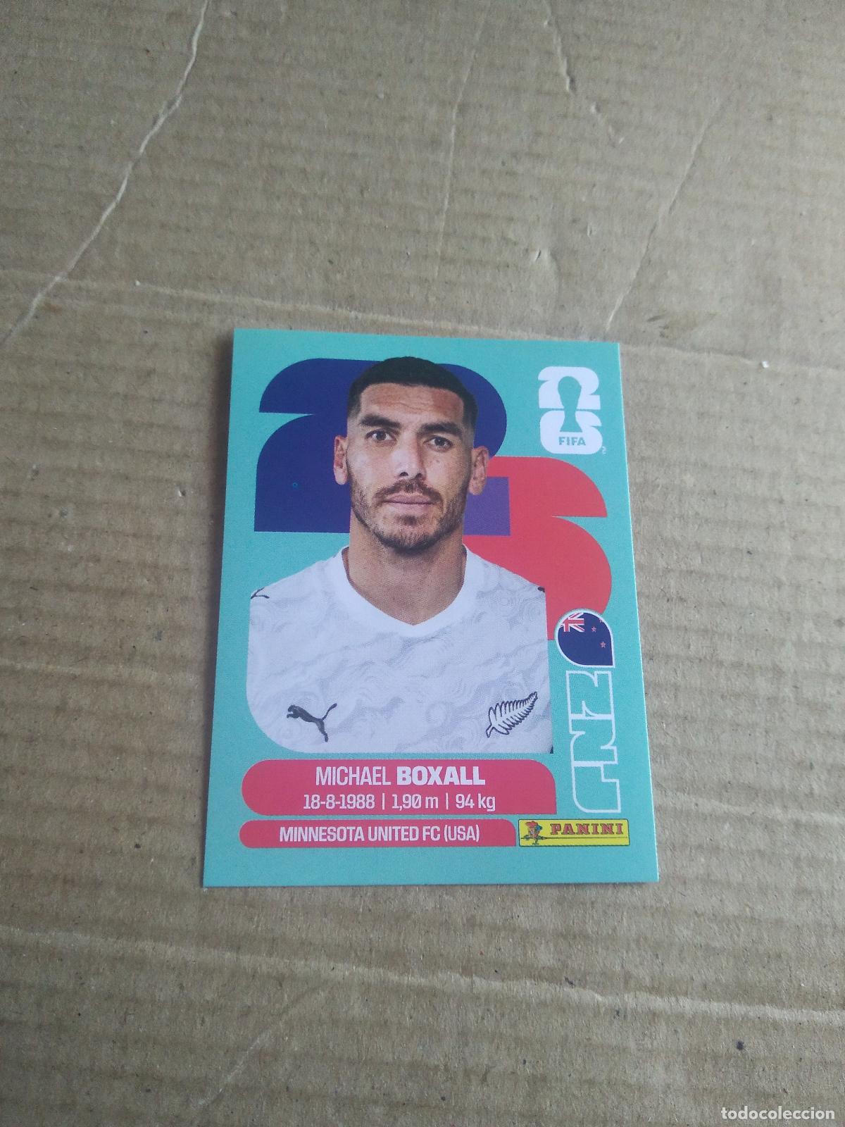 Football Stickers: NVZ 4 MICHAEL BOXALL NUEVA ZELANDA CROMO FUTBOL PANINI MUNDIAL 2026 WORLD CUP COPA DEL MUNDO