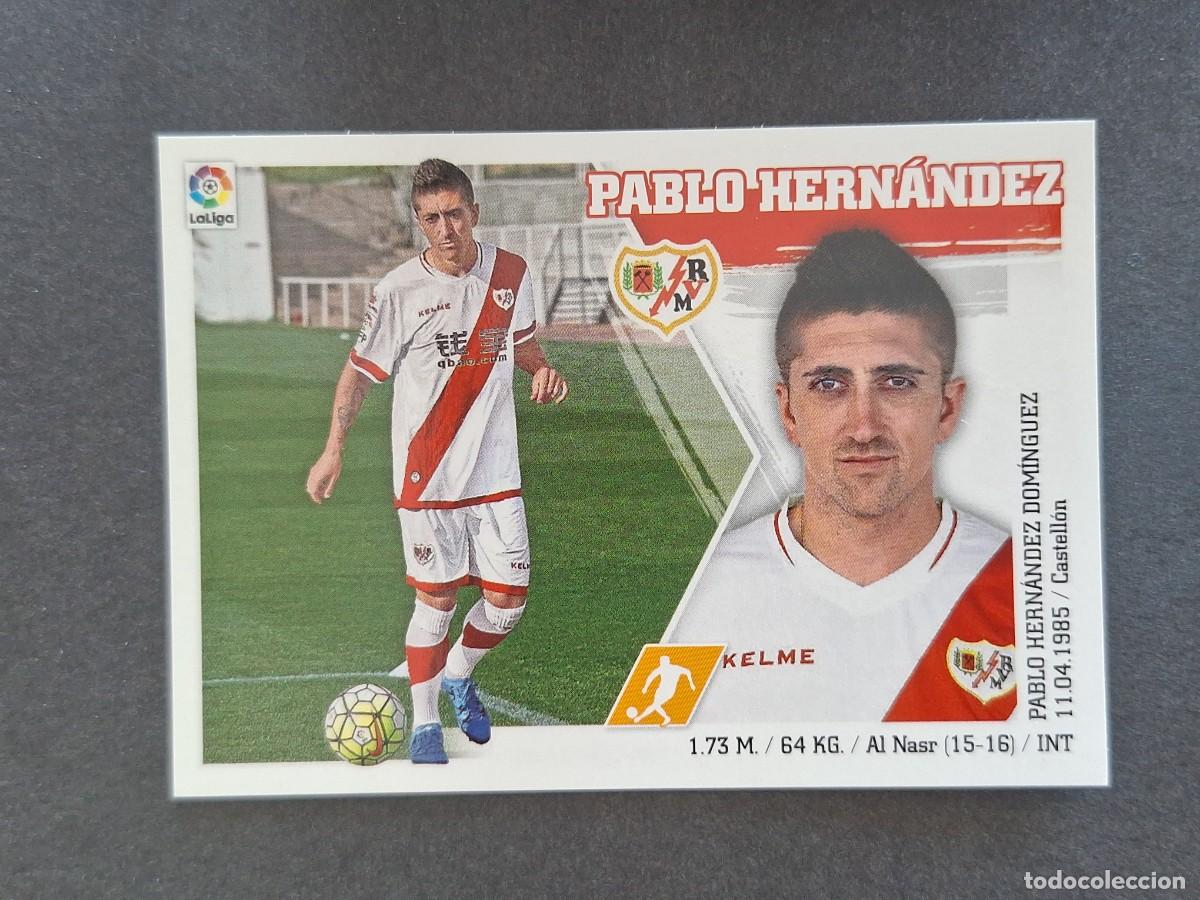 Football Stickers: L3 PABLO HERNANDEZ RAYO VALLECANO LIGA ESTE 2015 2016 15 16 NUNCA PEGADO SIN PEGAR