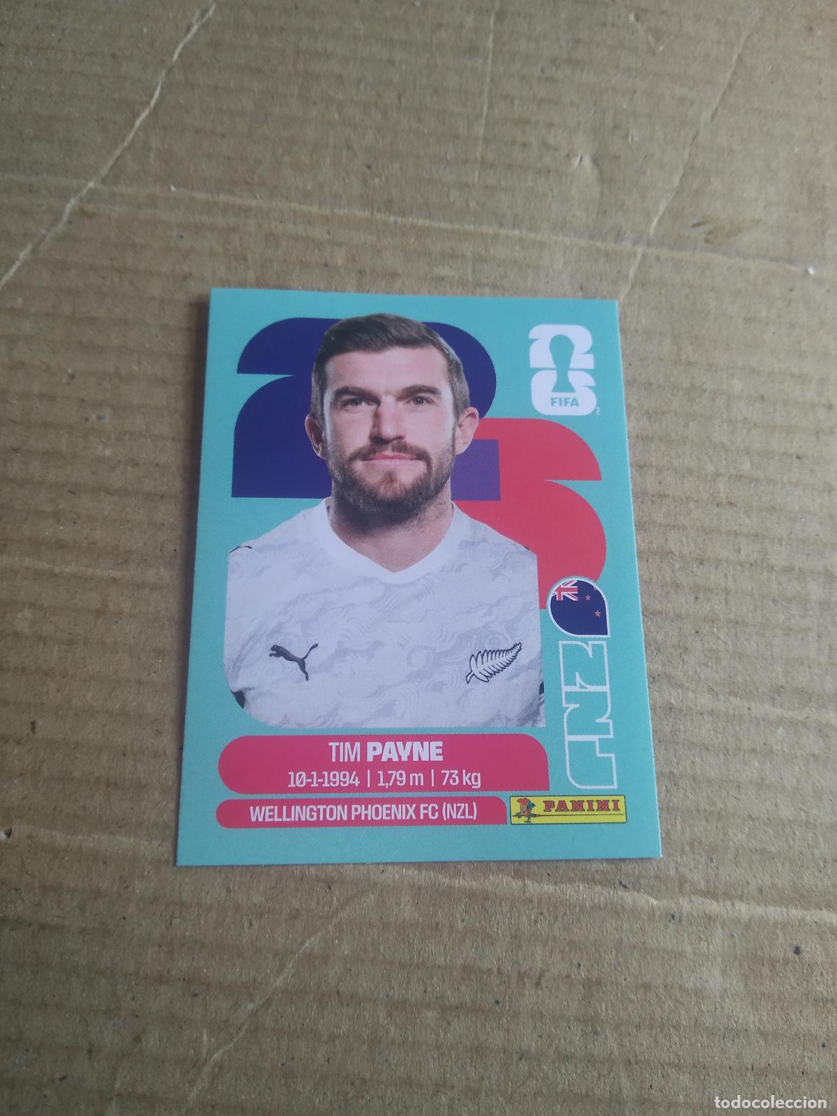 Cartes &agrave; collectionner de Football: NVZ 6 TIM PAYNE NUEVA ZELANDA CROMO FUTBOL PANINI MUNDIAL 2026 WORLD CUP COPA DEL MUNDO