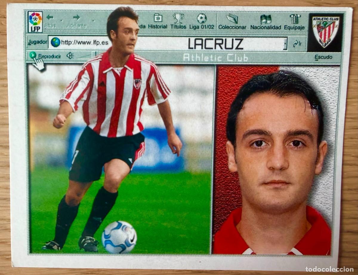 Cartes &agrave; collectionner de Football: LACRUZ ATHLETIC BILBAO 01 02 2001 2002 LIGA EDICIONES ESTE SIN PEGAR STICKER CROMOS