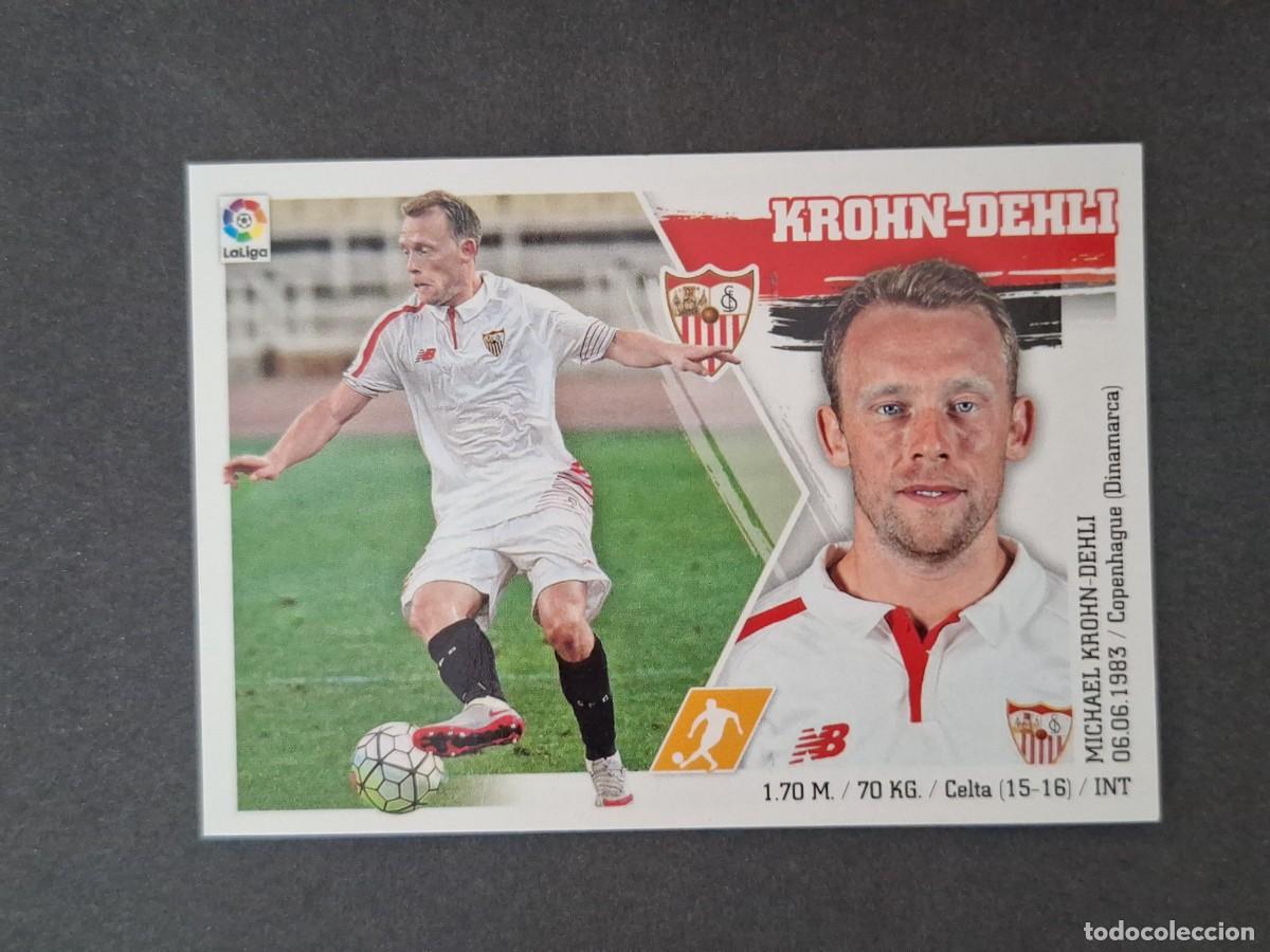 Cromos de Futebol: L3 KROHN-DEHLI SEVILLA F. C. LIGA ESTE 2015 2016 15 16 NUNCA PEGADO SIN PEGAR