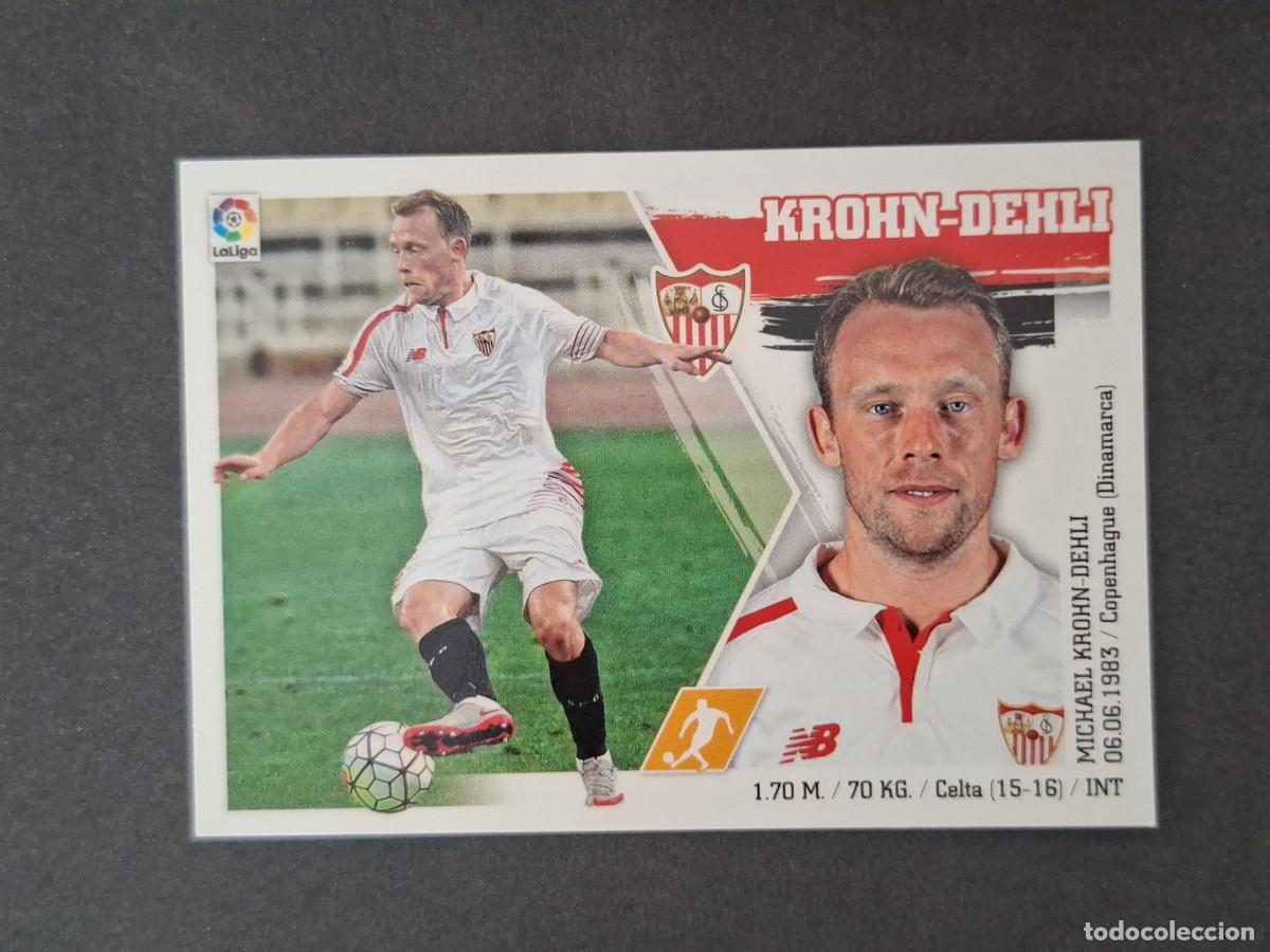 Cromos de Futebol: L3 KROHN-DEHLI SEVILLA F. C. LIGA ESTE 2015 2016 15 16 NUNCA PEGADO SIN PEGAR