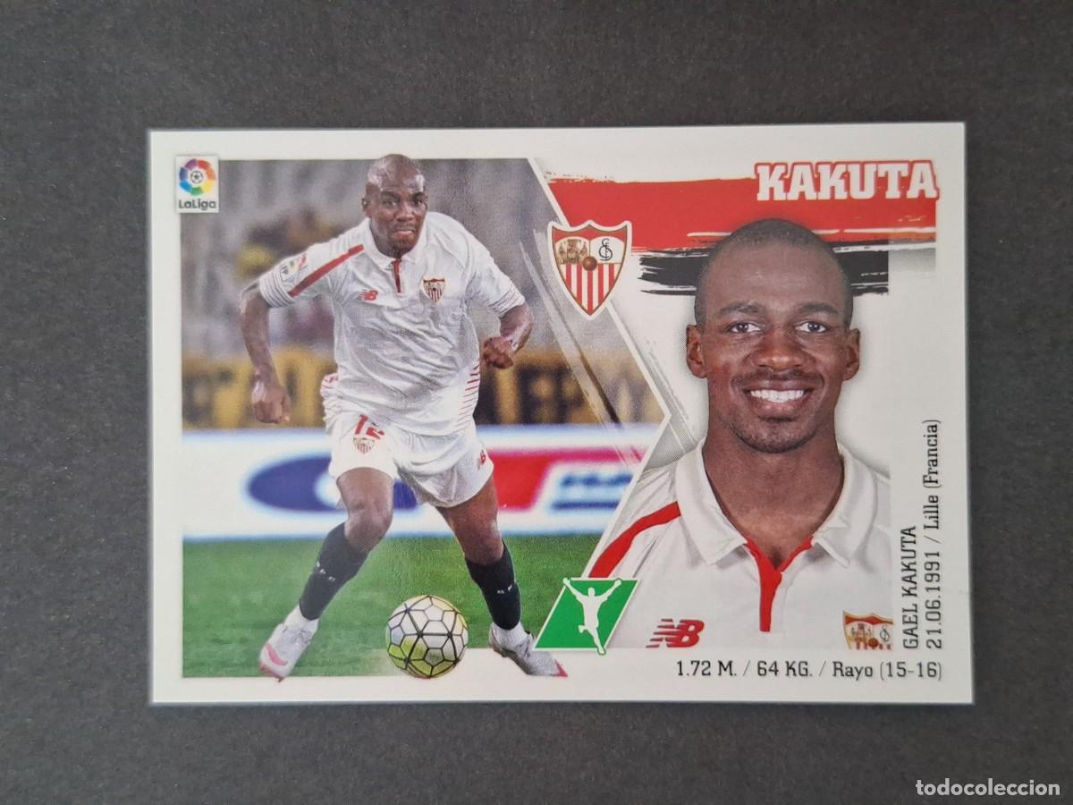 Cromos de Futebol: L3 KAKUTA SEVILLA F. C. LIGA ESTE 2015 2016 15 16 NUNCA PEGADO SIN PEGAR