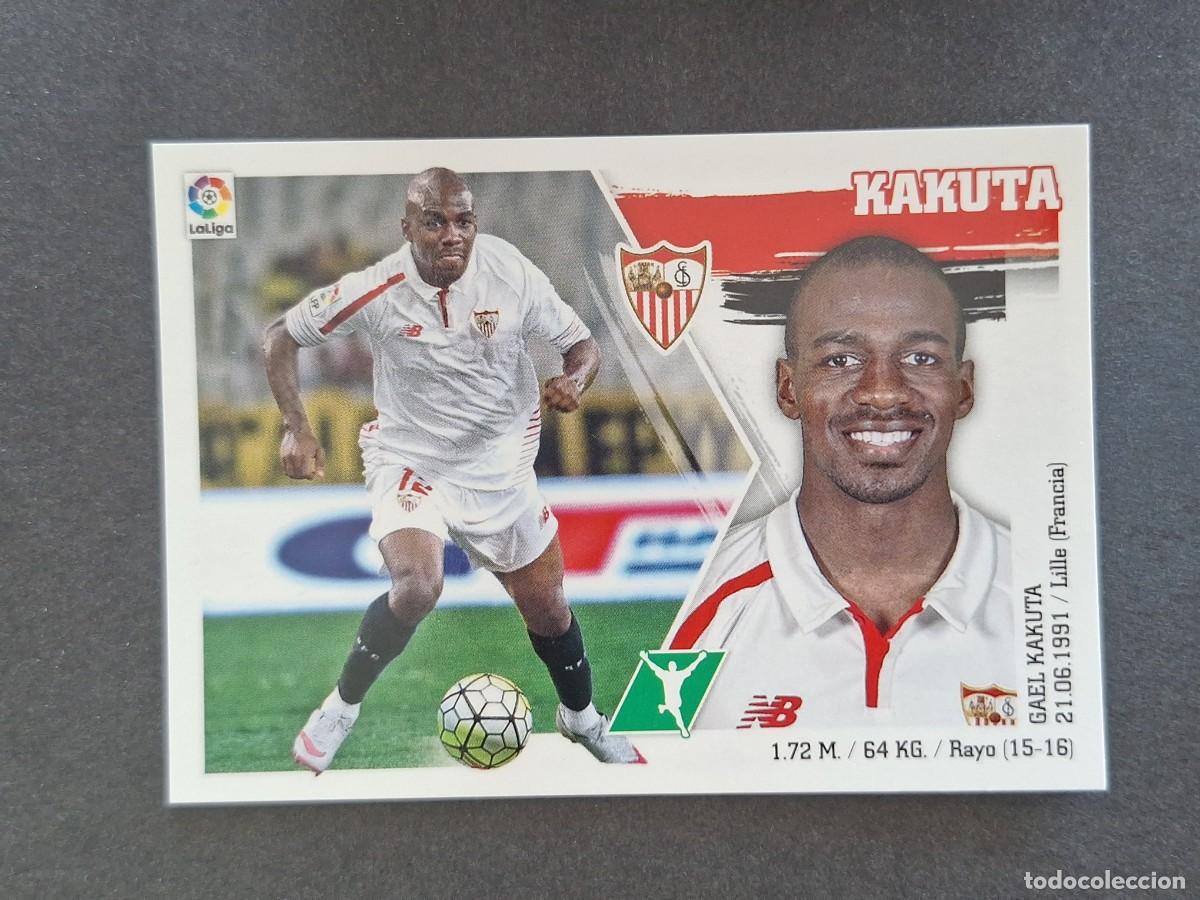 Cartes &agrave; collectionner de Football: L3 KAKUTA SEVILLA F. C. LIGA ESTE 2015 2016 15 16 NUNCA PEGADO SIN PEGAR