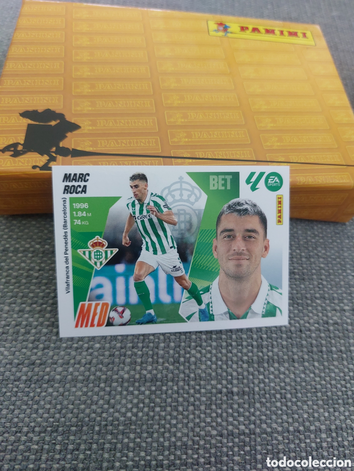 Cartes &agrave; collectionner de Football: 11 MARC ROCA BETIS PANINI LIGA ESTE 25 26 2025 2026