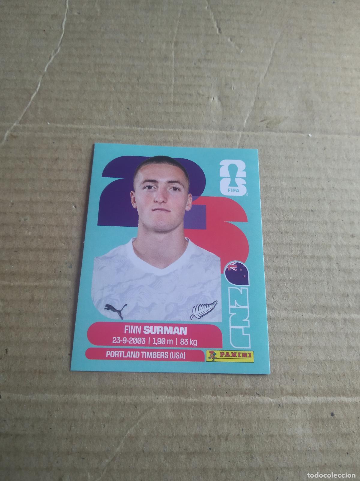 Figurine di Calcio: NVZ 9 FINN SURMAN NUEVA ZELANDA CROMO FUTBOL PANINI MUNDIAL 2026 WORLD CUP COPA DEL MUNDO