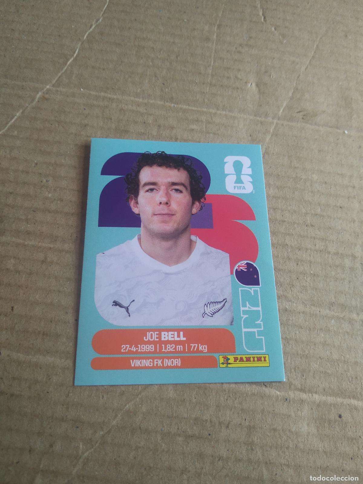 Fu&szlig;ball-Sticker: NVZ 10 JOE BELL NUEVA ZELANDA CROMO FUTBOL PANINI MUNDIAL 2026 WORLD CUP COPA DEL MUNDO