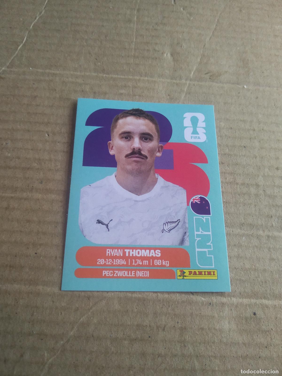 Fu&szlig;ball-Sticker: NVZ 12 RYAN THOMAS NUEVA ZELANDA CROMO FUTBOL PANINI MUNDIAL 2026 WORLD CUP COPA DEL MUNDO