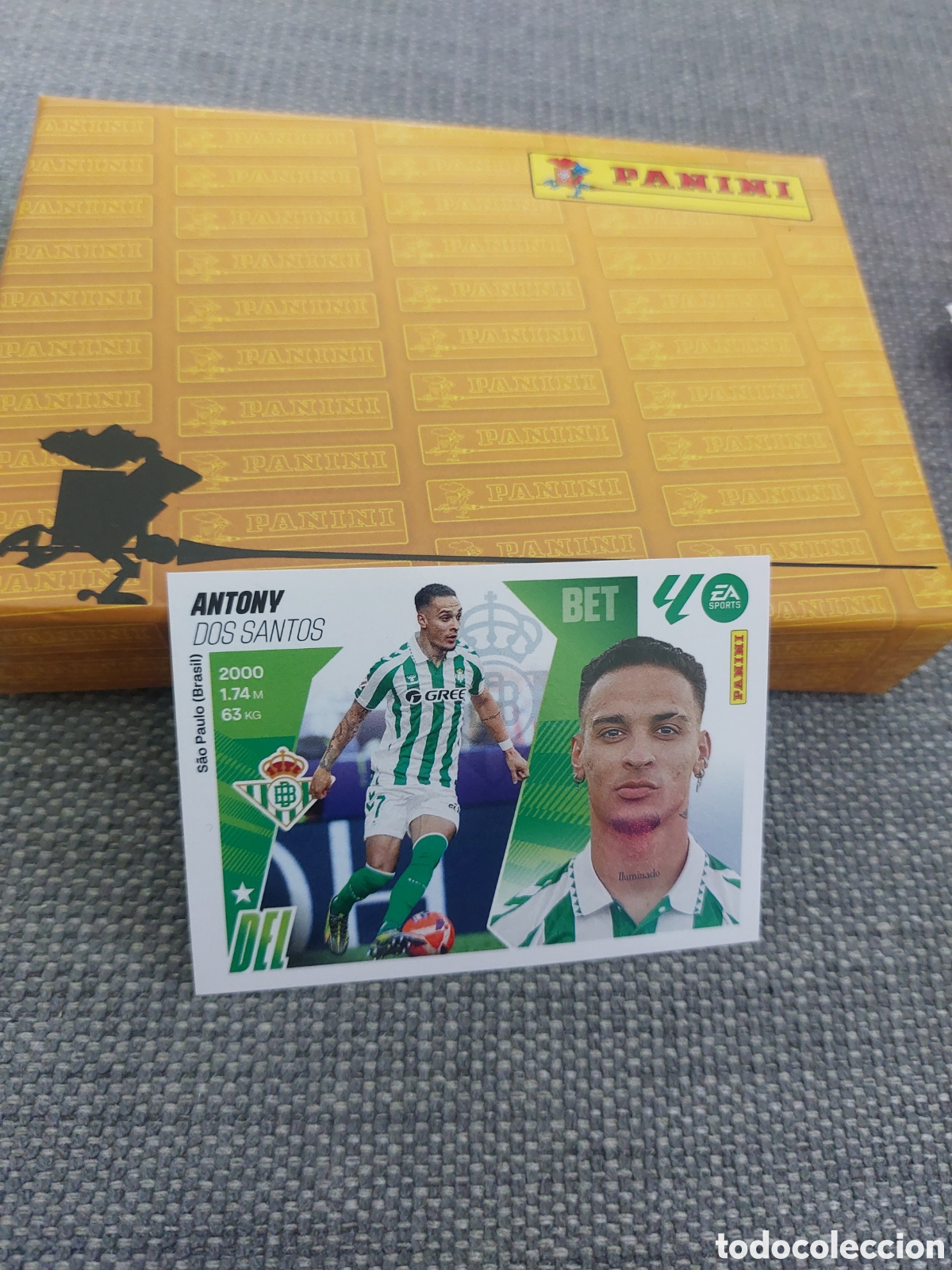 Fu&szlig;ball-Sticker: 17 ANTONY DOS SANTOS BETIS PANINI LIGA ESTE 25 26 2025 2026
