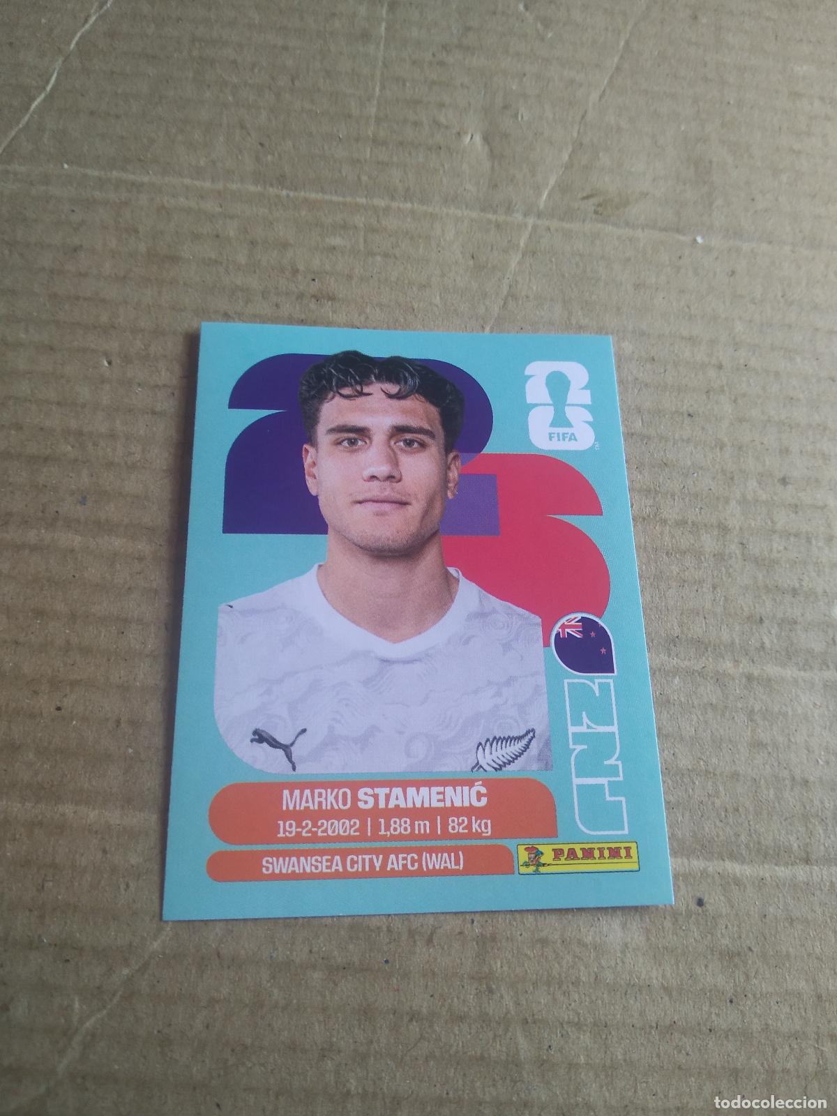 Fu&szlig;ball-Sticker: NVZ 15 MARKO STAMENIC NUEVA ZELANDA CROMO FUTBOL PANINI MUNDIAL 2026 WORLD CUP COPA DEL MUNDO