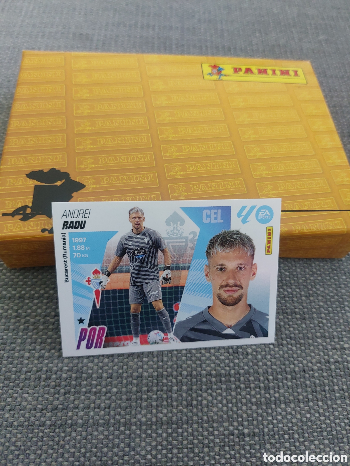 Fu&szlig;ball-Sticker: 3 RADU CELTA 2&ordm; EDICION PANINI LIGA ESTE 25 26 2025 2026