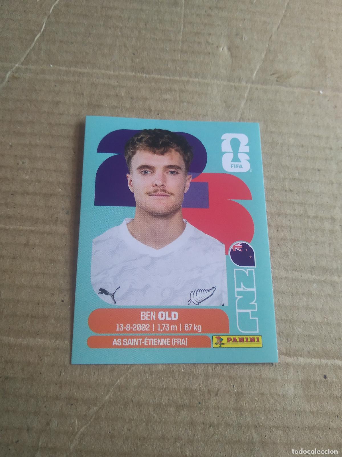 Fu&szlig;ball-Sticker: NVZ 16 BEN OLD NUEVA ZELANDA CROMO FUTBOL PANINI MUNDIAL 2026 WORLD CUP COPA DEL MUNDO