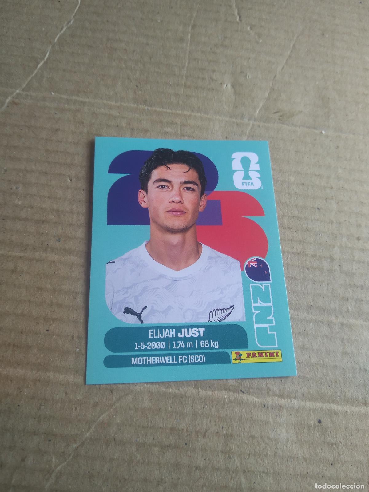 Cartes &agrave; collectionner de Football: NVZ 18 ELIJAH JUST NUEVA ZELANDA CROMO FUTBOL PANINI MUNDIAL 2026 WORLD CUP COPA DEL MUNDO