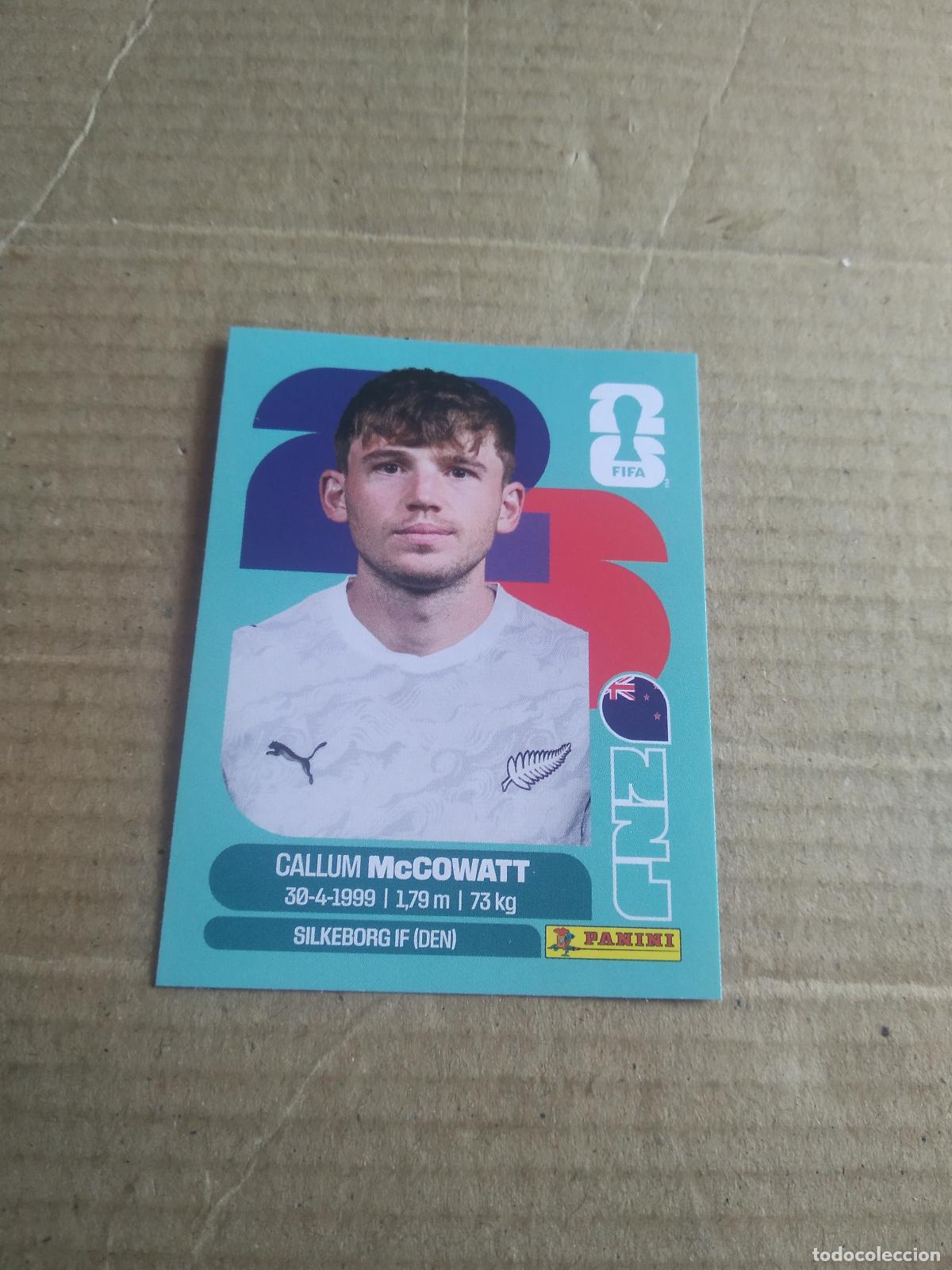 Cartes &agrave; collectionner de Football: NVZ 19 CALLUM MCCOWATT NUEVA ZELANDA CROMO FUTBOL PANINI MUNDIAL 2026 WORLD CUP COPA DEL MUNDO